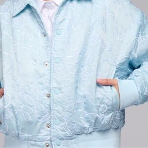 ROSALIA EMBROIDERED BOMBER - L